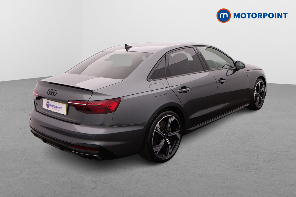 Audi A4 Black Edition Automatic Petrol Saloon - Stock Number (1636659) - Drivers side rear corner