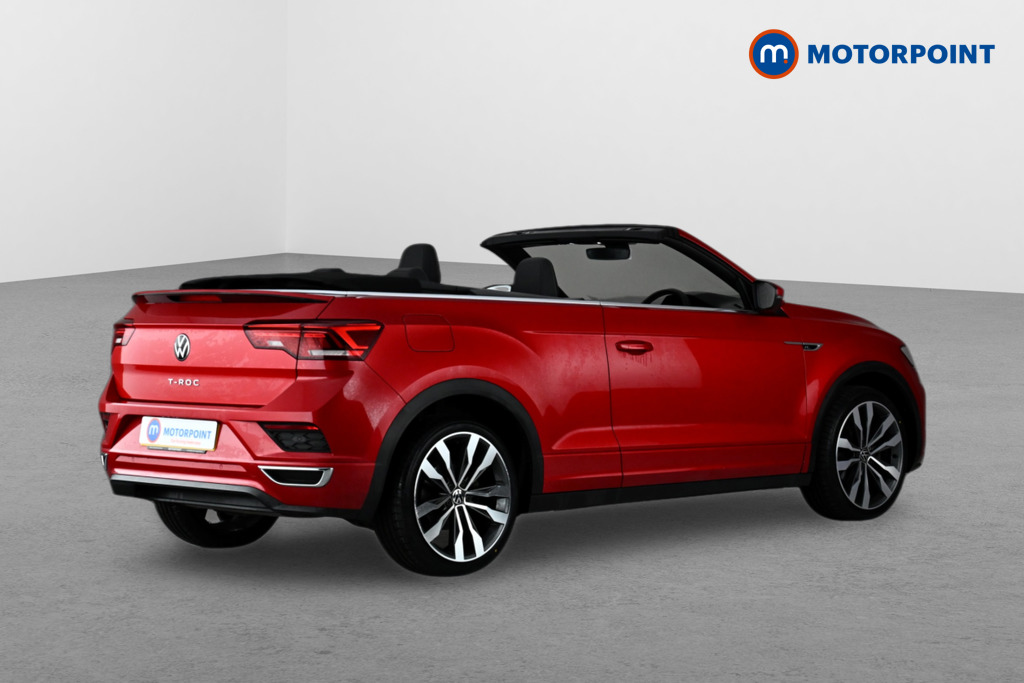 Volkswagen T-Roc R-Line Manual Petrol Convertible - Stock Number (1638723) - Drivers side rear corner