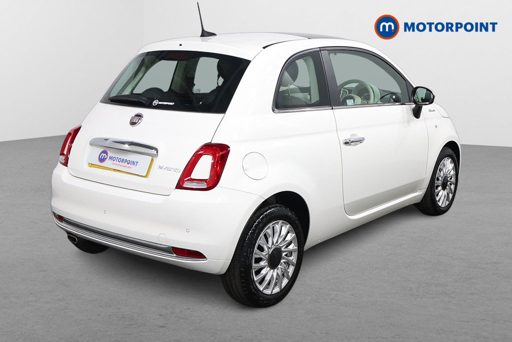 Fiat 500 Dolcevita Manual Petrol Hatchback - Stock Number (1642443) - Drivers side rear corner