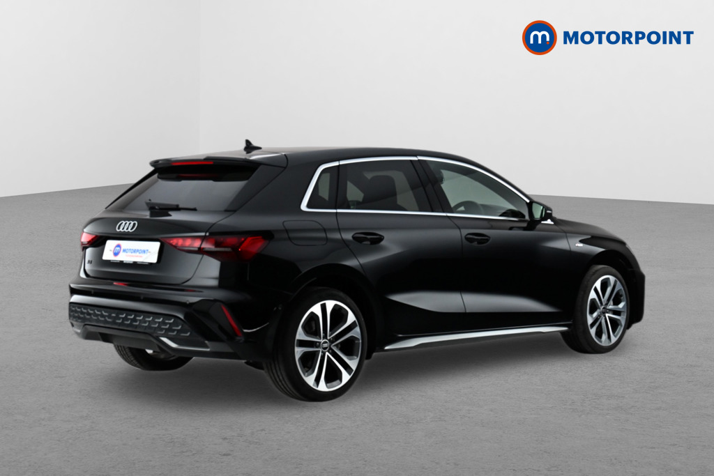 Audi A3 S Line Automatic Petrol Plug-In Hybrid Hatchback - Stock Number (1643595) - Drivers side rear corner