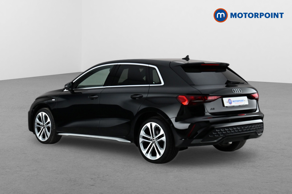 Audi A3 S Line Automatic Petrol Plug-In Hybrid Hatchback - Stock Number (1643595) - Passenger side rear corner