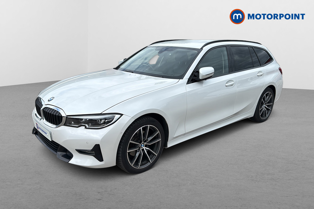 BMW 3 Series Sport Automatic Petrol Estate - Stock Number (1643611) - Passenger side front corner