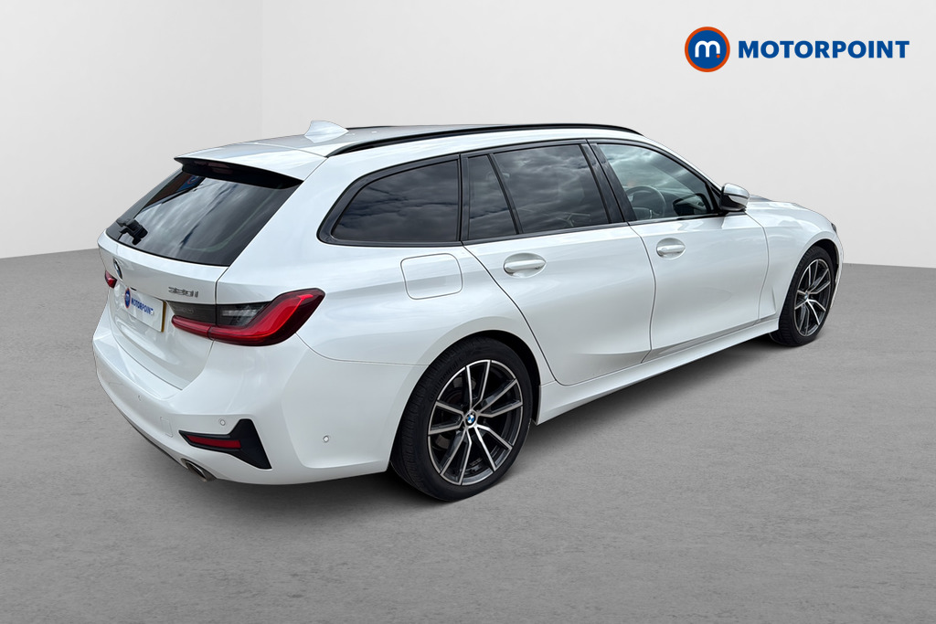BMW 3 Series Sport Automatic Petrol Estate - Stock Number (1643611) - Passenger side rear corner