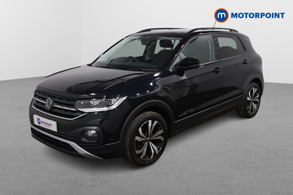 Volkswagen T-Cross Black Edition Automatic Petrol SUV - Stock Number (1644043) - Passenger side front corner