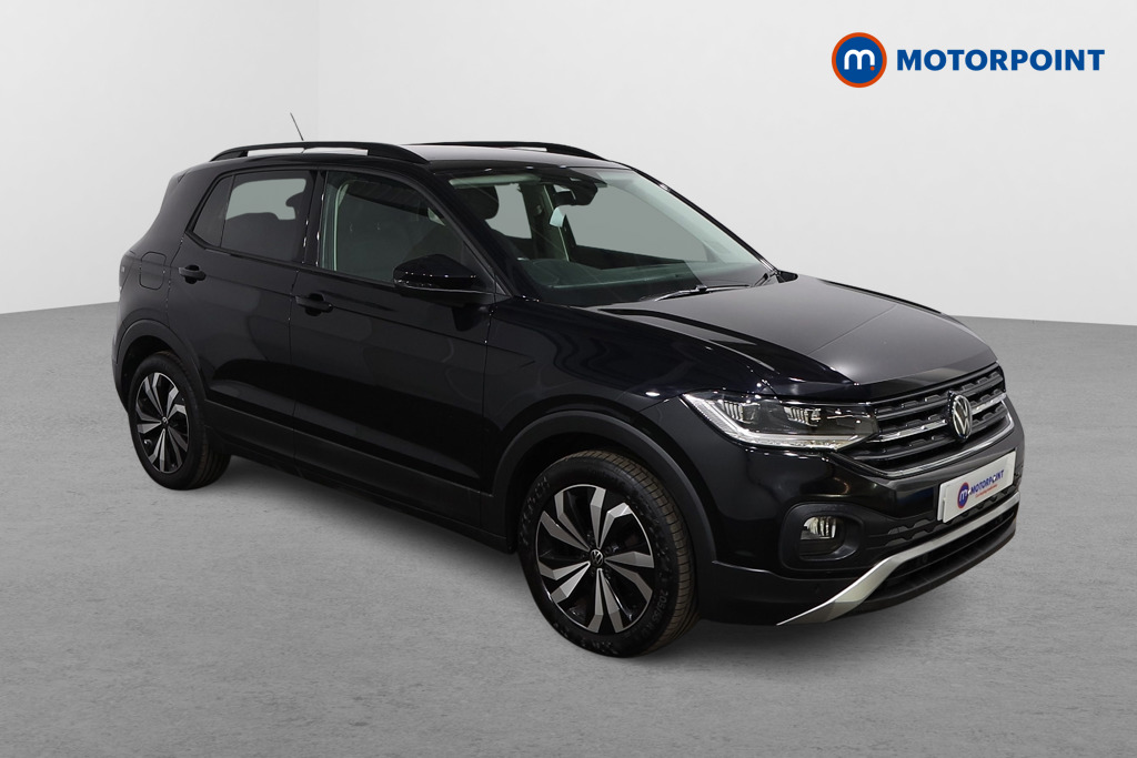 Volkswagen T-Cross Black Edition Automatic Petrol SUV - Stock Number (1644043) - Drivers side front corner