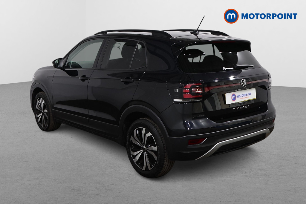 Volkswagen T-Cross Black Edition Automatic Petrol SUV - Stock Number (1644043) - Passenger side rear corner