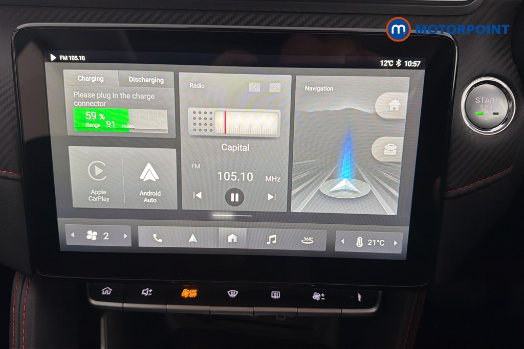 Mg Motor Uk ZS Trophy Ev Automatic Electric SUV - Stock Number (1595252) - 9th supplementary image