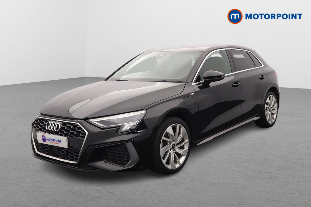 Audi A3 S Line Automatic Petrol Plug-In Hybrid Hatchback - Stock Number (1606667) - Passenger side front corner