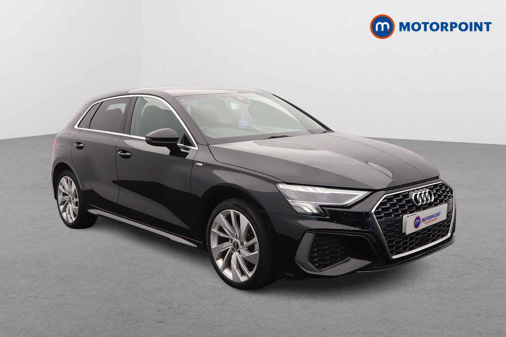 Audi A3 S Line Automatic Petrol Plug-In Hybrid Hatchback - Stock Number (1606667) - Drivers side front corner