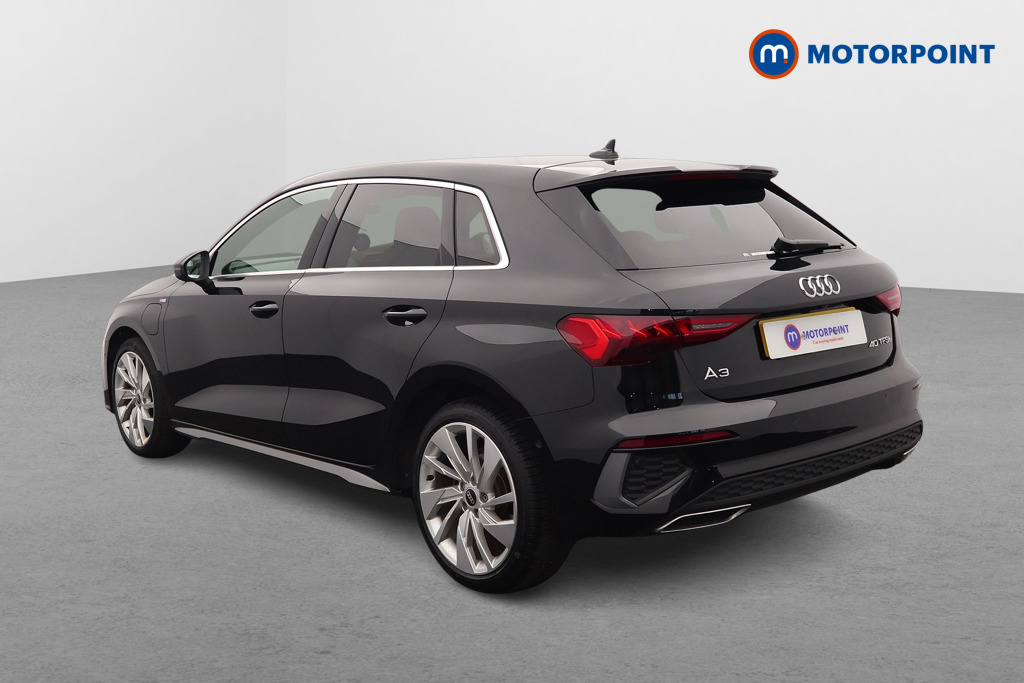 Audi A3 S Line Automatic Petrol Plug-In Hybrid Hatchback - Stock Number (1606667) - Passenger side rear corner