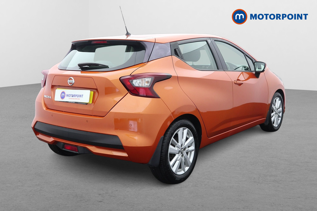 Nissan Micra Acenta Automatic Petrol Hatchback - Stock Number (1623876) - Drivers side rear corner