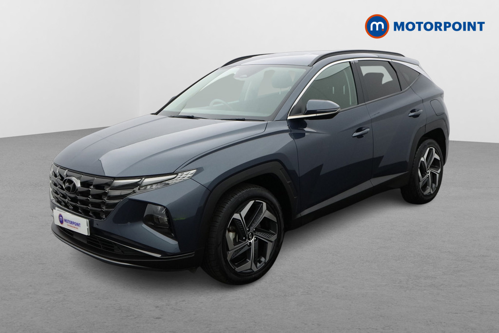 Hyundai Tucson Premium Automatic Petrol-Electric Hybrid SUV - Stock Number (1637058) - Passenger side front corner