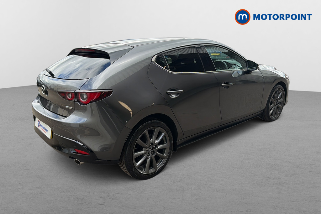 Mazda 3 Exclusive-Line Automatic Petrol Hatchback - Stock Number (1643981) - Passenger side rear corner