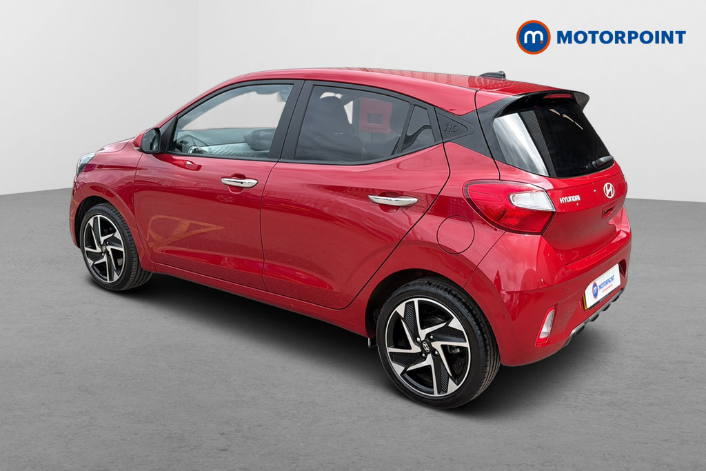 Hyundai I10 Premium Automatic Petrol Hatchback - Stock Number (1644383) - Drivers side rear corner