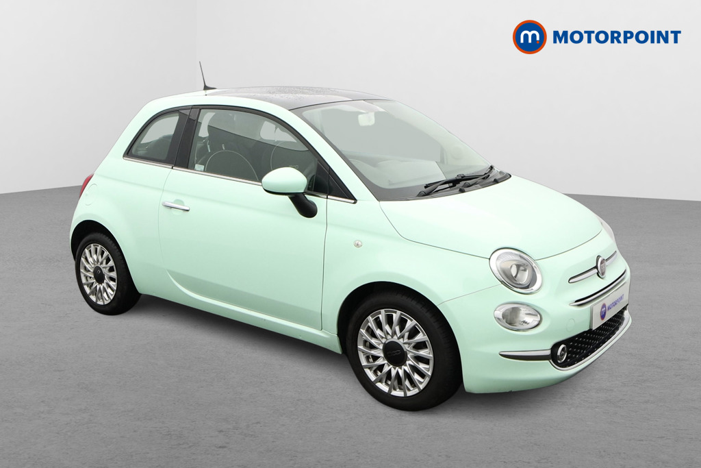 Fiat 500 Lounge Automatic Petrol Hatchback - Stock Number (1636880) - Drivers side front corner