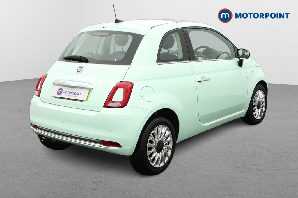 Fiat 500 Lounge Automatic Petrol Hatchback - Stock Number (1636880) - Drivers side rear corner