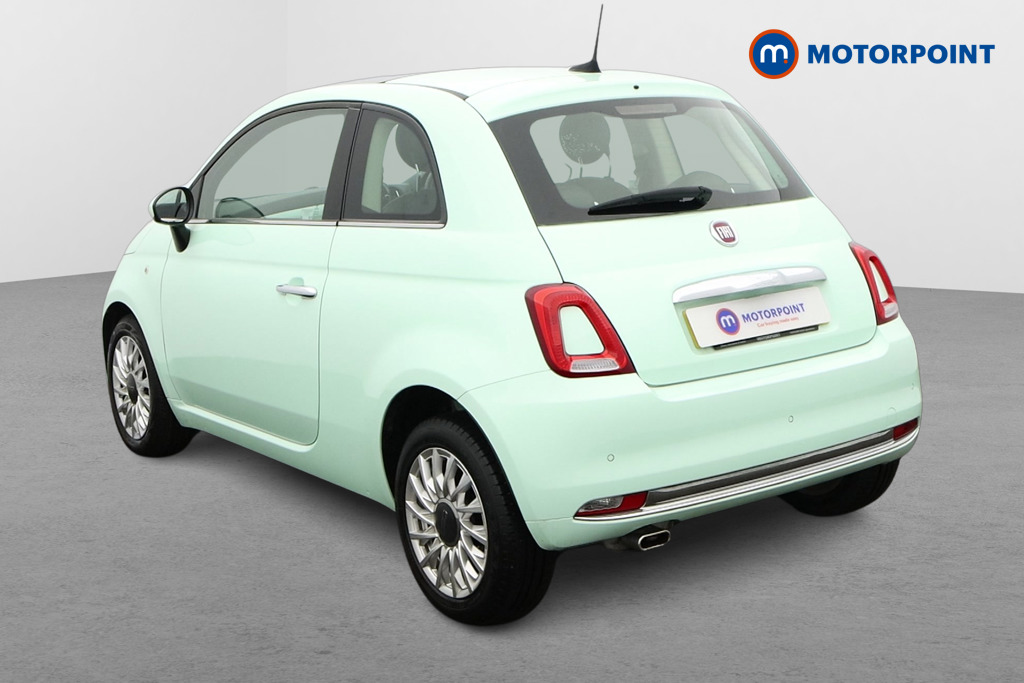 Fiat 500 Lounge Automatic Petrol Hatchback - Stock Number (1636880) - Passenger side rear corner