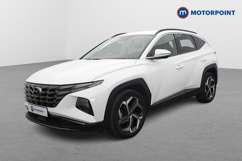 Hyundai Tucson Premium Automatic Petrol-Electric Hybrid SUV - Stock Number (1637356) - Passenger side front corner
