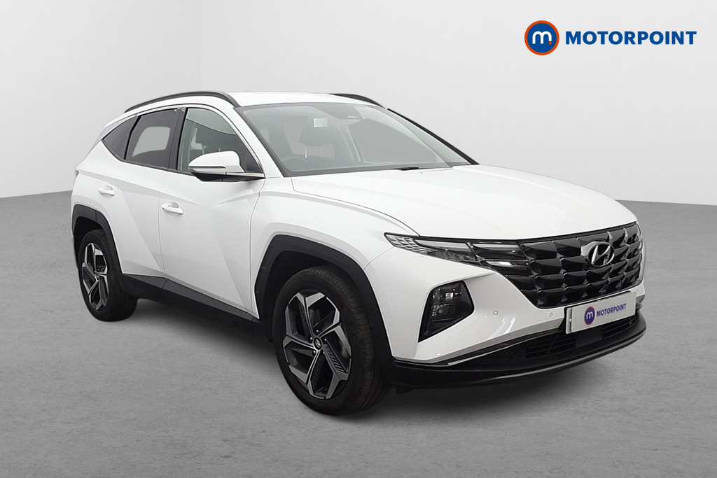 Hyundai Tucson Premium Automatic Petrol-Electric Hybrid SUV - Stock Number (1637356) - Drivers side front corner
