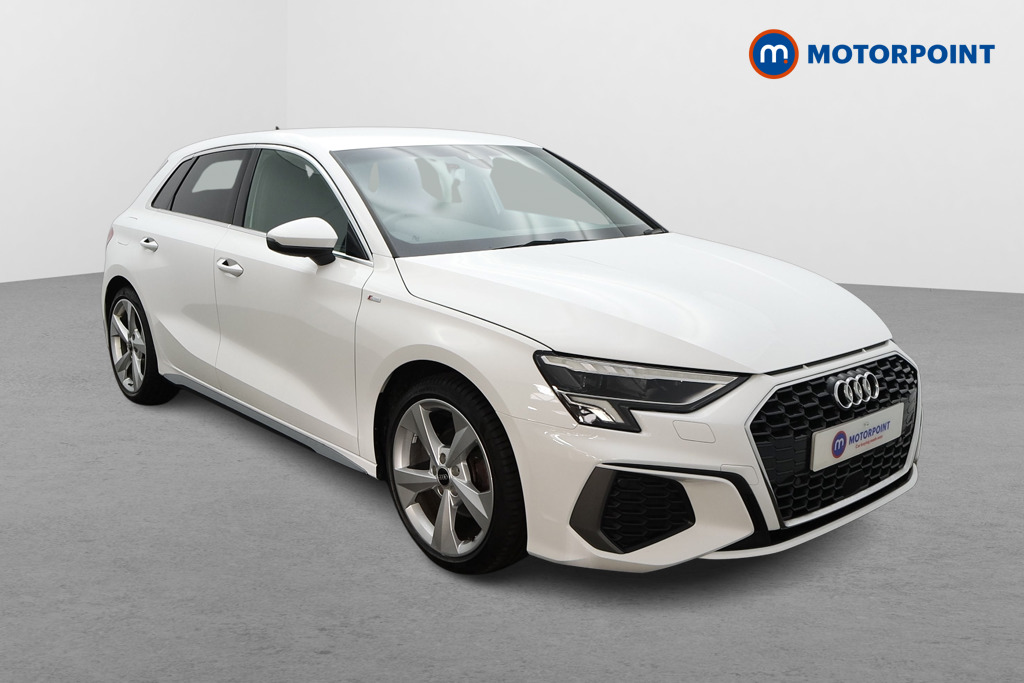 Audi A3 S Line Manual Petrol Hatchback - Stock Number (1641208) - Drivers side front corner