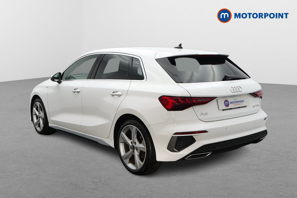 Audi A3 S Line Manual Petrol Hatchback - Stock Number (1641208) - Passenger side rear corner