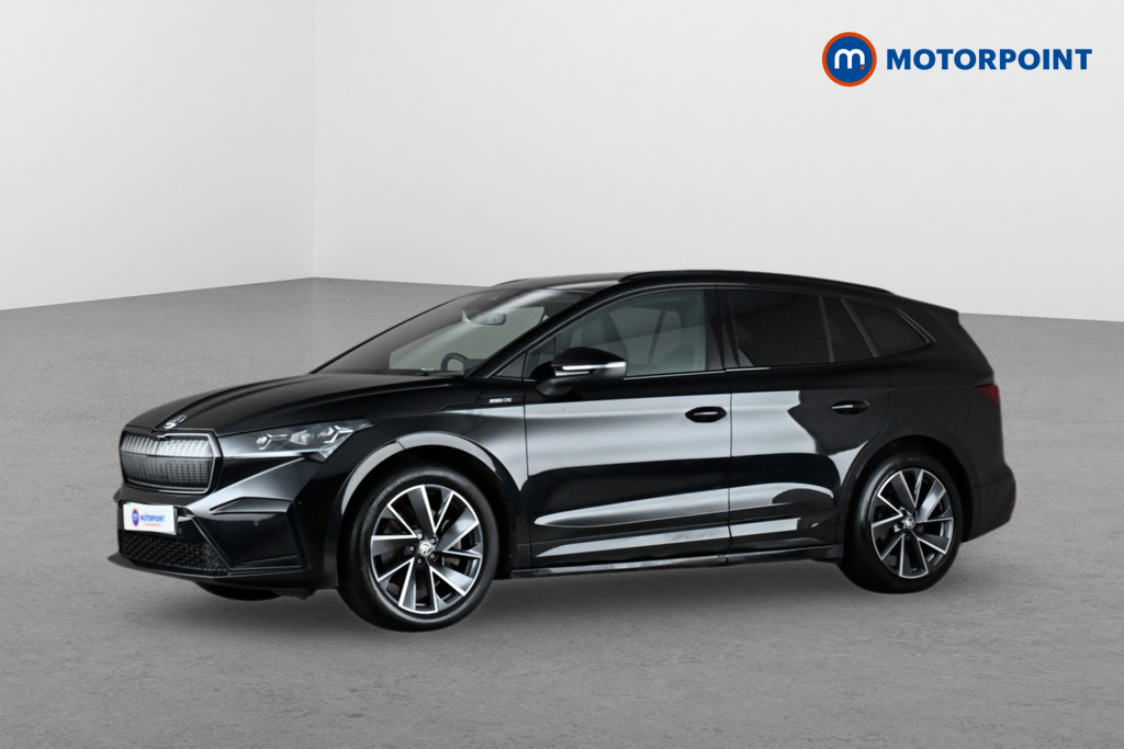 Skoda Enyaq Sportline Plus Automatic Electric SUV - Stock Number (1642357) - Passenger side front corner