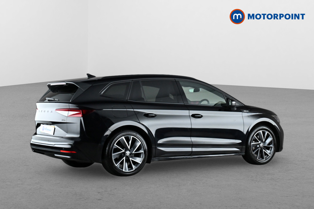 Skoda Enyaq Sportline Plus Automatic Electric SUV - Stock Number (1642357) - Drivers side rear corner