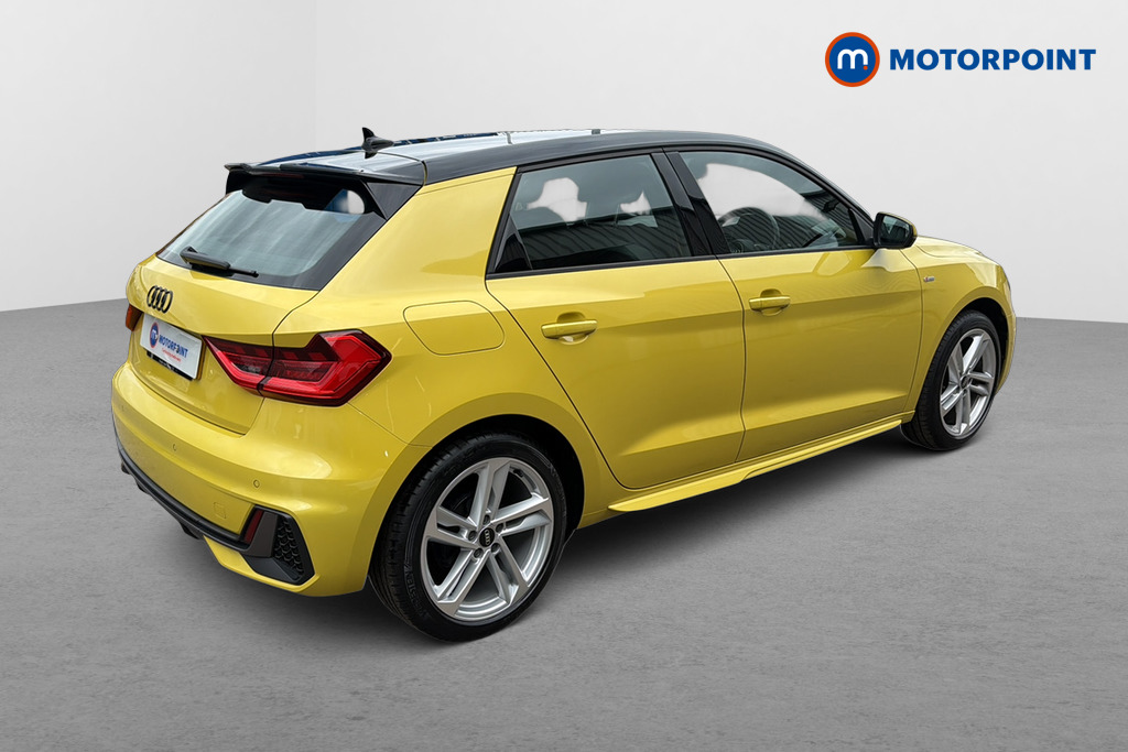 Audi A1 S Line Manual Petrol Hatchback - Stock Number (1644200) - Passenger side rear corner