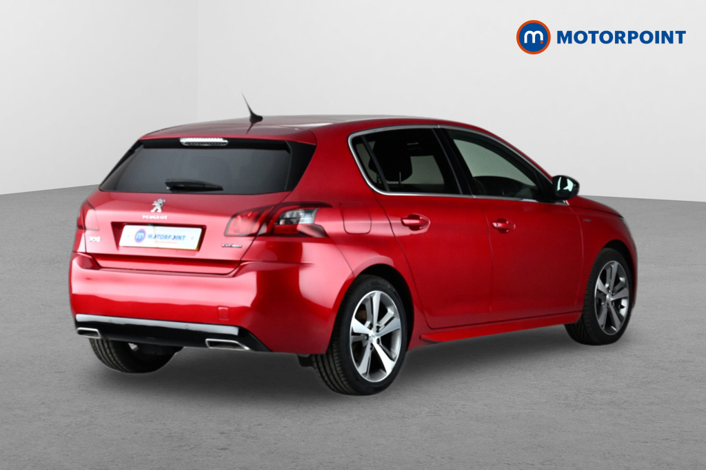 Peugeot 308 Gt Line Manual Petrol Hatchback - Stock Number (1628225) - Drivers side rear corner