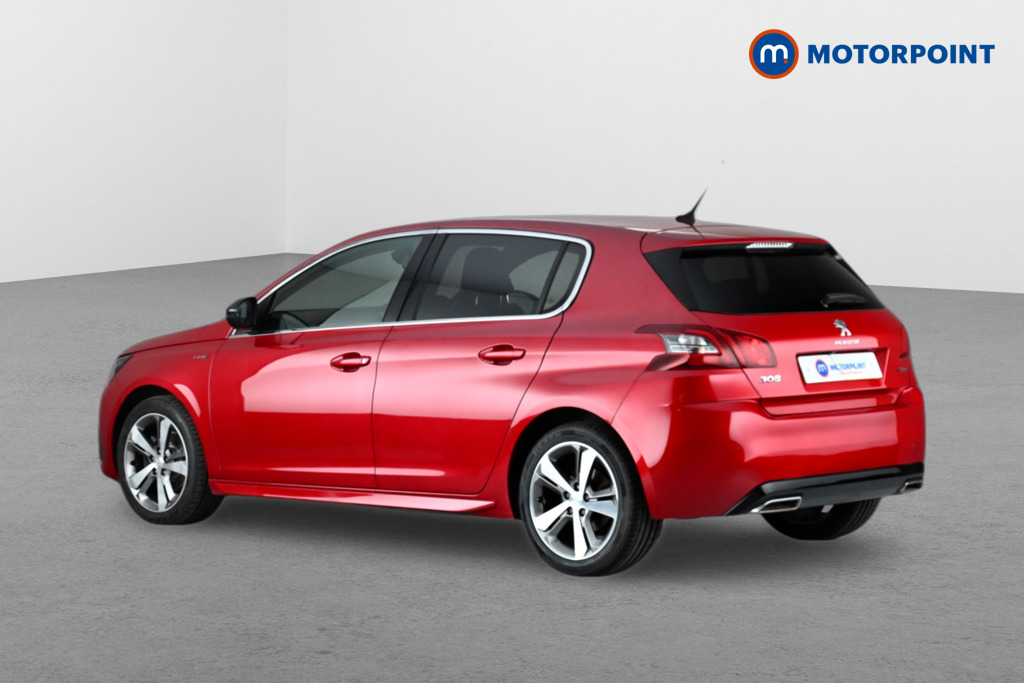 Peugeot 308 Gt Line Manual Petrol Hatchback - Stock Number (1628225) - Passenger side rear corner