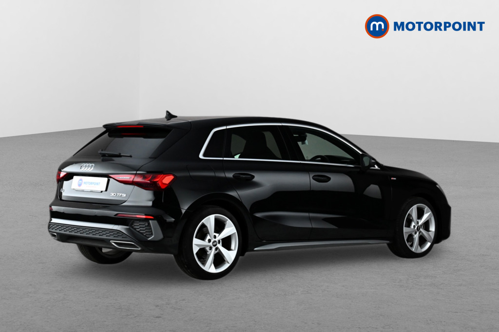 Audi A3 S Line Automatic Petrol Hatchback - Stock Number (1629205) - Drivers side rear corner