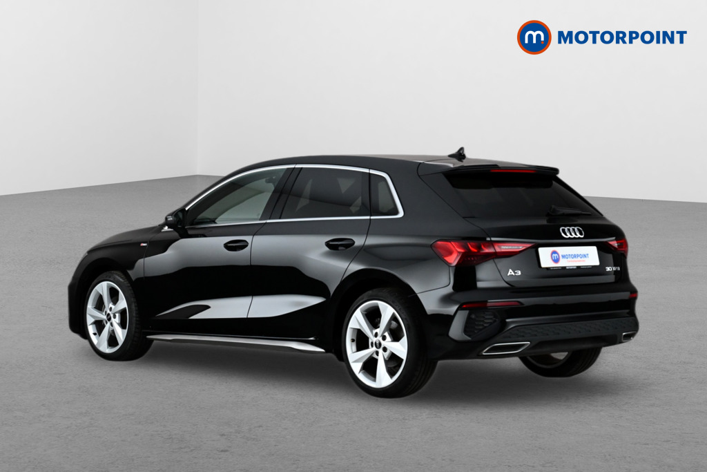 Audi A3 S Line Automatic Petrol Hatchback - Stock Number (1629205) - Passenger side rear corner