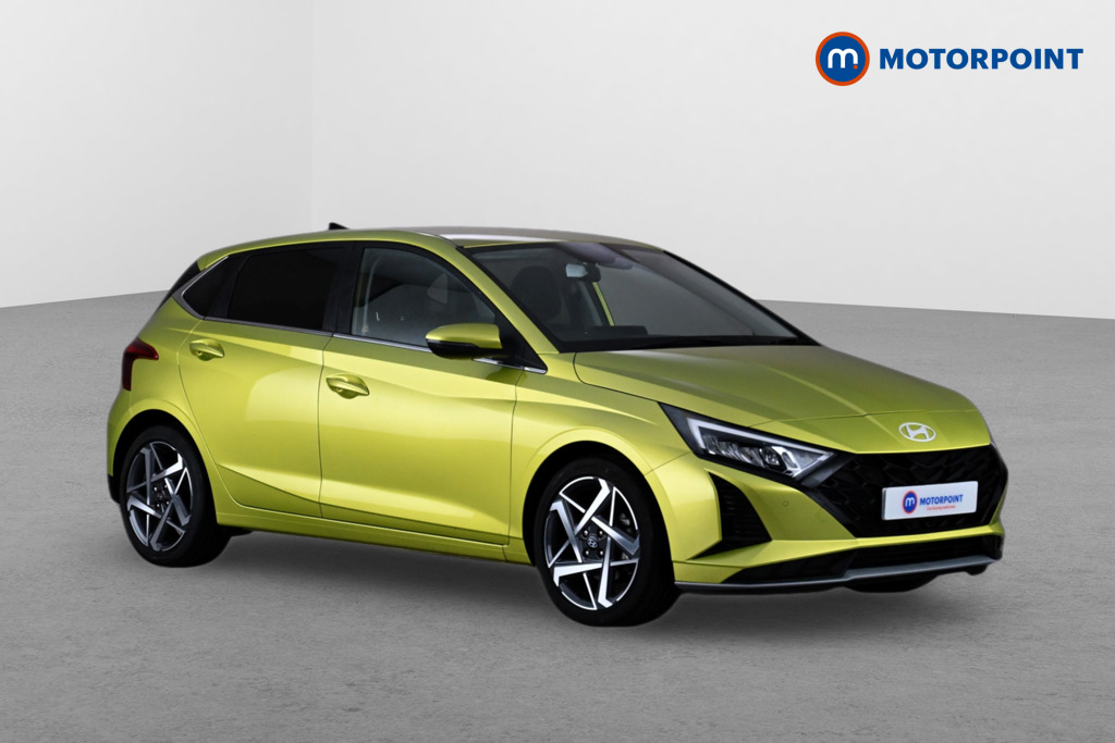 Hyundai I20 Premium Manual Petrol Hatchback - Stock Number (1633213) - Drivers side front corner