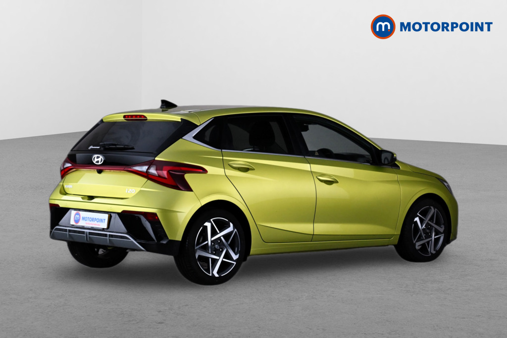 Hyundai I20 Premium Manual Petrol Hatchback - Stock Number (1633213) - Drivers side rear corner