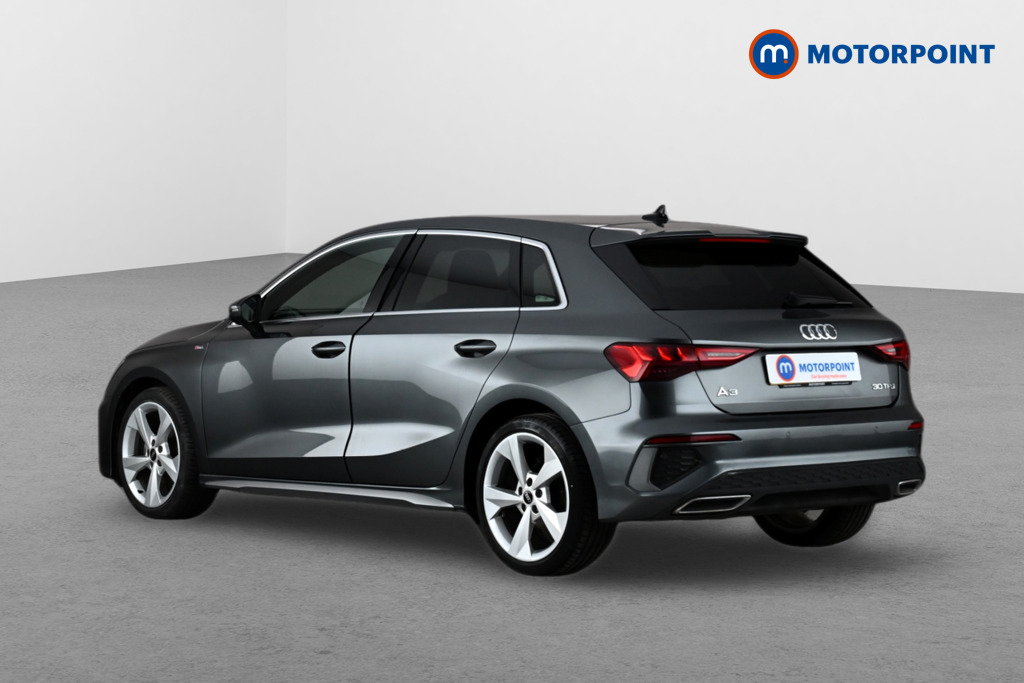 Audi A3 S Line Automatic Petrol Hatchback - Stock Number (1634131) - Passenger side rear corner