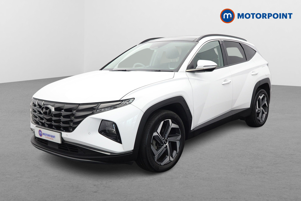 Hyundai Tucson Ultimate Automatic Petrol-Electric Hybrid SUV - Stock Number (1634521) - Passenger side front corner