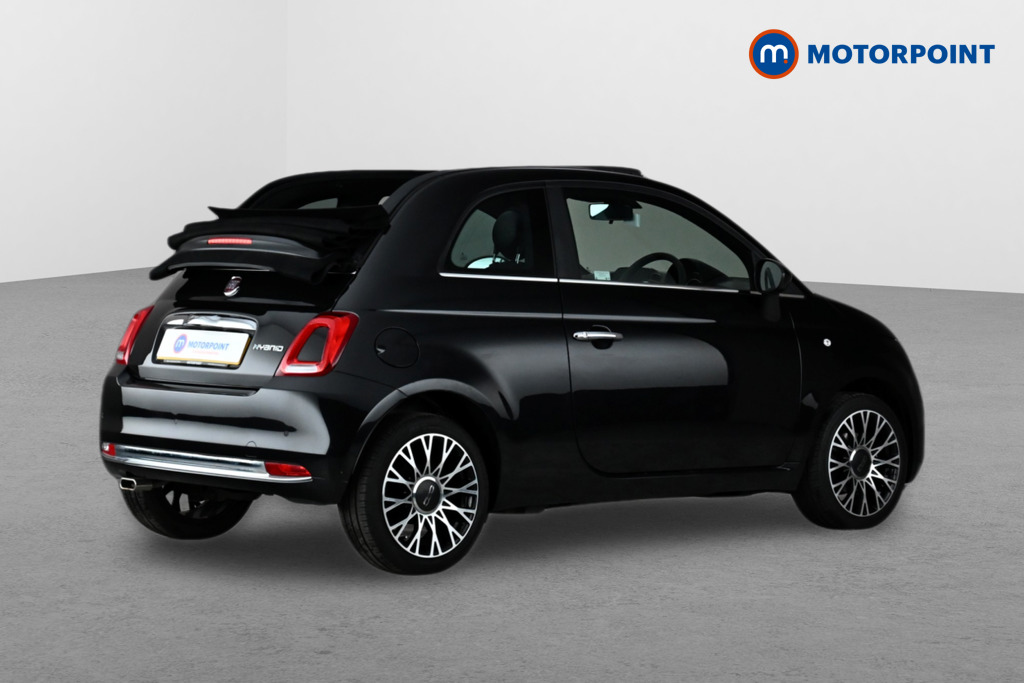 Fiat 500 TOP Manual Petrol Convertible - Stock Number (1639546) - Drivers side rear corner