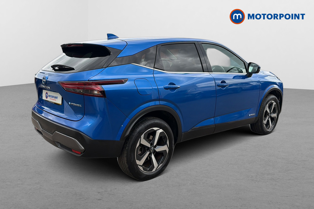 Nissan Qashqai N-Connecta Automatic Petrol-Electric Hybrid SUV - Stock Number (1642340) - Passenger side rear corner