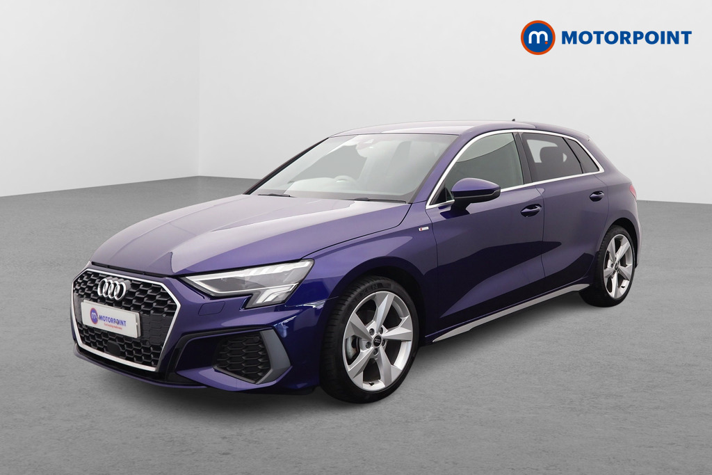 Audi A3 S Line Manual Petrol Hatchback - Stock Number (1642348) - Passenger side front corner