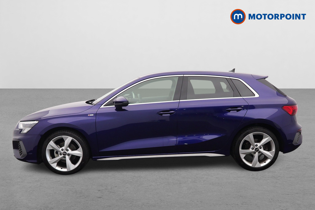 Audi A3 S Line Manual Petrol Hatchback - Stock Number (1642348) - Passenger side