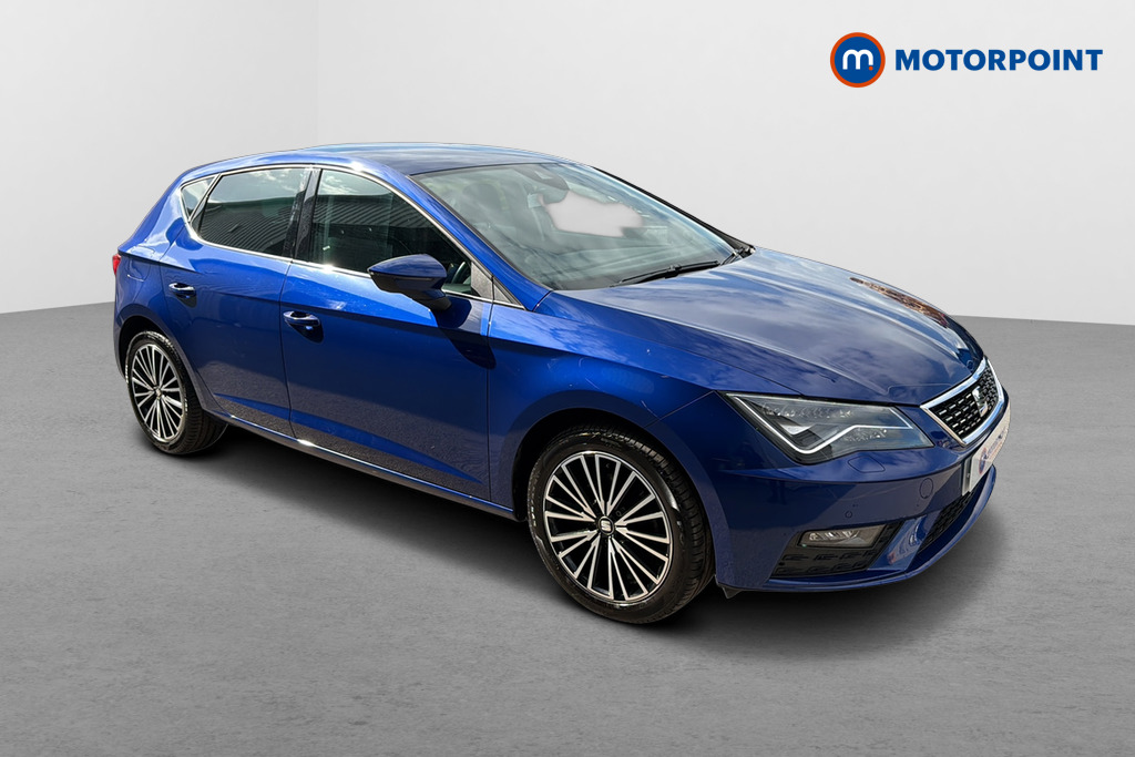 Seat Leon Xcellence Lux Manual Petrol Hatchback - Stock Number (1643012) - Drivers side front corner