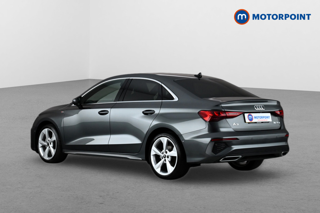 Audi A3 S Line Manual Petrol Saloon - Stock Number (1643609) - Passenger side rear corner