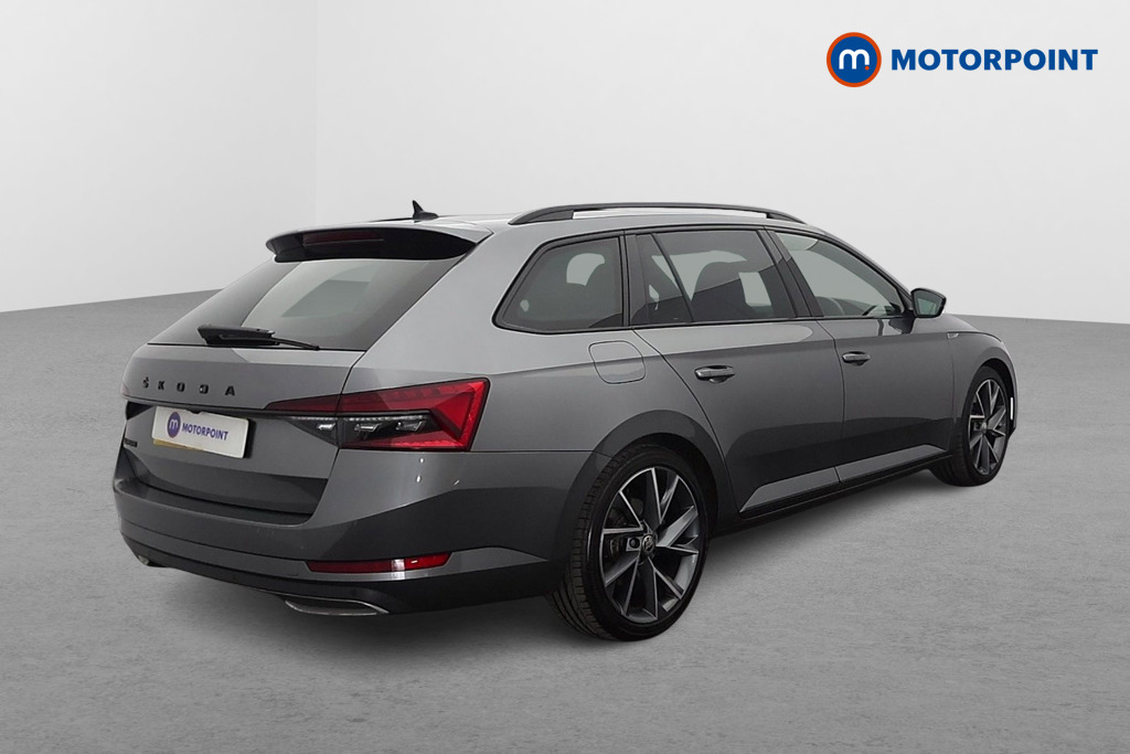 Skoda Superb Sport Line Plus Automatic Diesel Estate - Stock Number (1643943) - Drivers side rear corner