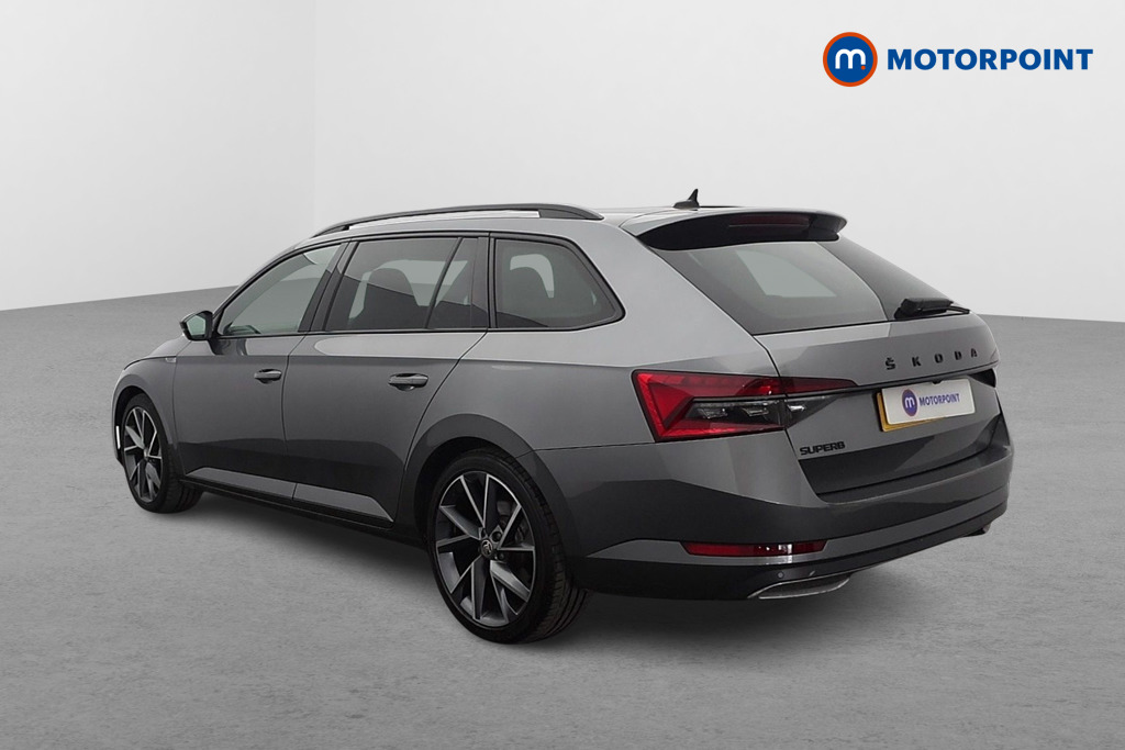 Skoda Superb Sport Line Plus Automatic Diesel Estate - Stock Number (1643943) - Passenger side rear corner