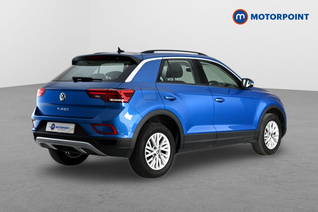 Volkswagen T-Roc Life Manual Petrol SUV - Stock Number (1643960) - Drivers side rear corner