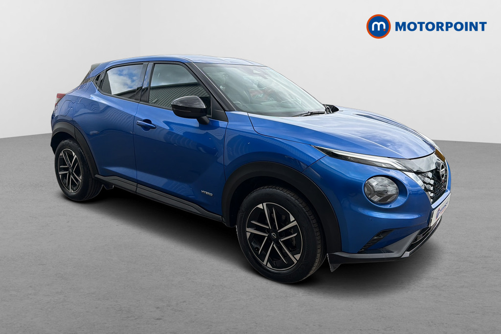 Nissan Juke N-Connecta Automatic Petrol-Electric Hybrid SUV - Stock Number (1644129) - Drivers side front corner