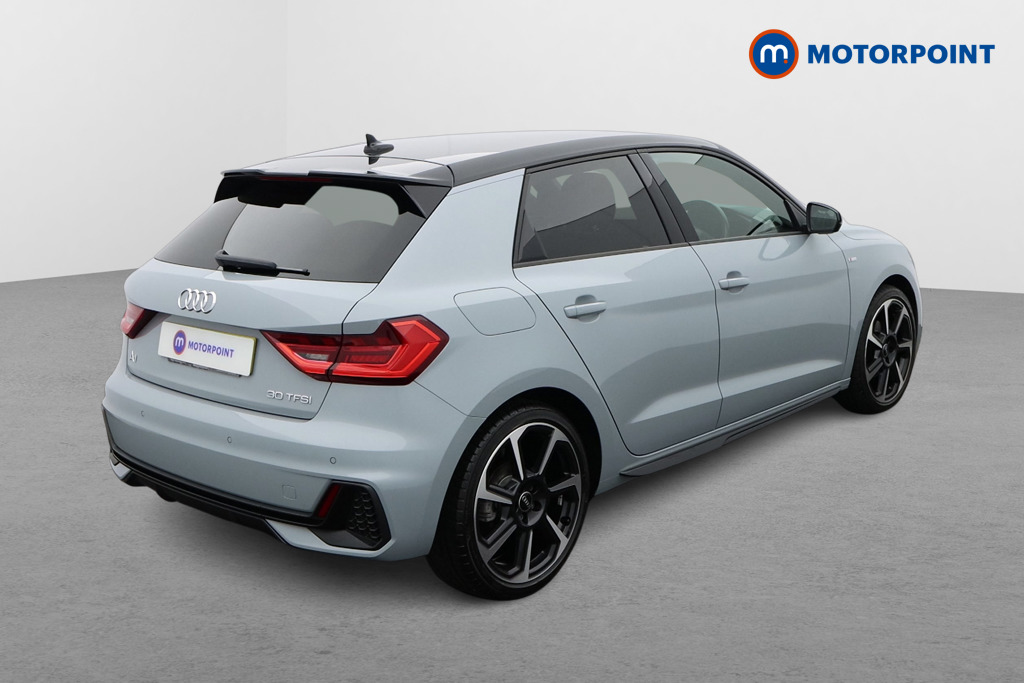 Audi A1 Black Edition Automatic Petrol Hatchback - Stock Number (1644400) - Drivers side rear corner