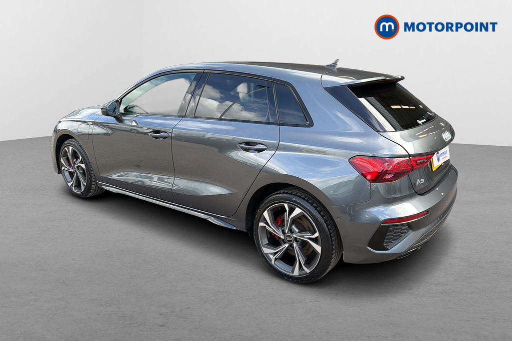 Audi A3 S Line Competition Automatic Petrol Plug-In Hybrid Hatchback - Stock Number (1644853) - Drivers side rear corner