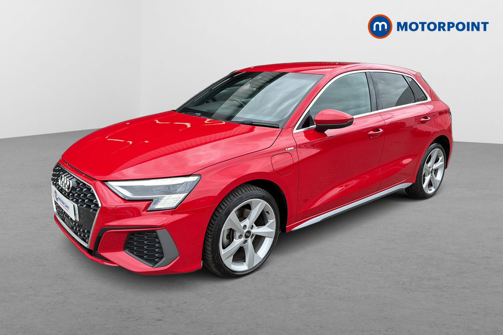Audi A3 S Line Automatic Petrol Plug-In Hybrid Hatchback - Stock Number (1645998) - Passenger side front corner