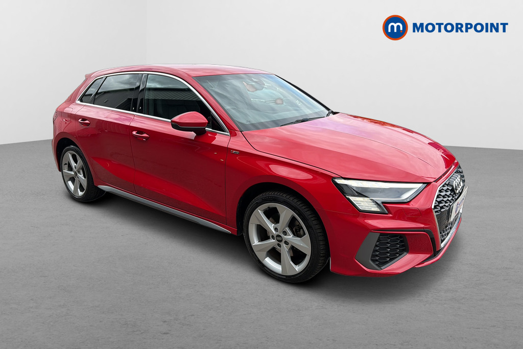 Audi A3 S Line Automatic Petrol Plug-In Hybrid Hatchback - Stock Number (1645998) - Drivers side front corner